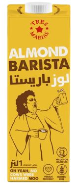 Tres Marias Barista Almond Plant-Based Drink 1L